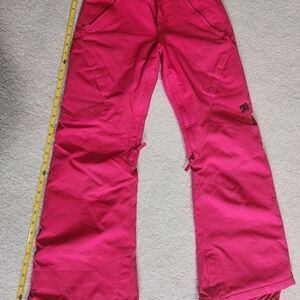 DC Kids Pink Snow Pants